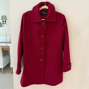 Forecaster of Boston Red Wool Blend Coat